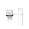 C33 Hızlı Şarj Cihazı 3in1 (dahili Micro Usb Kablolu)