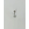 Çiçek Detaylı Göbek Piercing