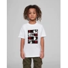Çocuk Unisex Baskılı T-Shirt - Beyaz