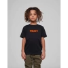 Çocuk Unisex Baskılı T-Shirt - Siyah