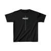 Çocuk Unisex Baskılı T-Shirt - Siyah
