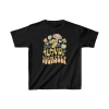 Çocuk Unisex Baskılı T-Shirt - Siyah