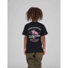 Çocuk Unisex Baskılı T-Shirt - Siyah