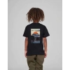Çocuk Unisex Baskılı T-Shirt - Siyah