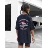 Çocuk Unisex Baskılı T-Shirt - Siyah