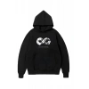Erkek 10 Kasıma Özel 3 İplik Kapüşonlu Baskılı SweatShirt Hoodie - Siyah