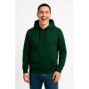 Erkek 3 İplik Pamuklu Kapüşonlu Kanguru Cepli SweatShirt hoodie - Haki