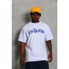 Erkek Baskılı T-Shirt Kısa Kol Bisiklet Yaka Regular Fit Tişört - Beyaz