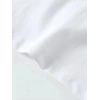 Erkek Baskılı Tişört Kısa Kol Bisiklet Yaka Oversize T-Shirt - Beyaz