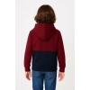 Erkek Çocuk Kapüşonlu Kanguru Cepli Parçalı SweatShirt - Renkli