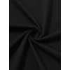 Erkek Kısa Kol Yazlık Tişört Bisiklet Yaka Baskılı Oversize T-Shirt - Siyah