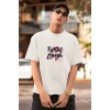ERKEK Özel Baskılı Modern Fit %100 Pamuk Bisiklet Yaka T-Shirt