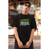 ERKEK Özel Baskılı Modern Fit %100 Pamuk Bisiklet Yaka T-Shirt