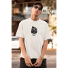 ERKEK Özel Baskılı Modern Fit %100 Pamuk Bisiklet Yaka T-Shirt