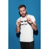 Erkek Özel Baskılı Modern Fit %100 Pamuk Bisiklet Yaka T-Shirt