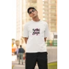 ERKEK Özel Baskılı Modern Fit %100 Pamuk Bisiklet Yaka T-Shirt