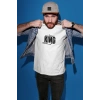 Erkek Özel Baskılı Modern Fit %100 Pamuk Bisiklet Yaka T-Shirt