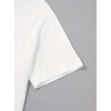 Erkek Sarj %1 Baskılı T-Shirt Kısa Kol Bisiklet Yaka Regular Fit Tişört - Beyaz