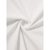 Erkek Sarj %1 Baskılı T-Shirt Kısa Kol Bisiklet Yaka Regular Fit Tişört - Beyaz