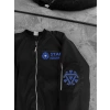 ERKEK Stark Industries Siyah Bomber Mont Fermuarlı Cepli Uzun Kollu Kapitone - Siyah