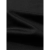 Erkek T-Shirt Komik Kedi Baskılı kısa kol Tişört - Siyah