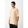 Erkek Tişört Düz Basic Penye Yazlık Bisiklet Yaka Kısa Kol T-Shirt - Bej