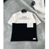 ERKEK Tişört Torba Cepli Parçalı Kısa Kol T-Shirt - iyah