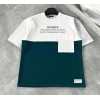 ERKEK Tişört Torba Cepli Parçalı Kısa Kol T-Shirt - Lacivert