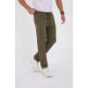 Erkek Üç İplik Basic Eşofman Pantolon - Haki