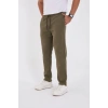 Erkek Üç İplik Basic Eşofman Pantolon - Haki