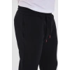 Erkek Üç İplik Basic Eşofman Pantolon - Siyah