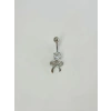 Fiyonk  Detaylı Göbek Piercing