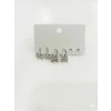 Fiyonk Detaylı Sallantılı Altılı Küpe