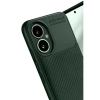 Honor 400 Kılıf Auto Focus Karbon Kapak - Koyu Yeşil