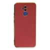 Huawei Mate 20 Lite Kılıf Volet Silikon - Kırmızı