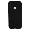 Huawei P Smart 2019 Kılıf Nano İçi Kadife Silikon - Siyah