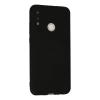 Huawei P Smart 2019 Kılıf Nano İçi Kadife Silikon - Siyah