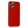 İphone 11 Pro Kılıf Nano İçi Kadife Silikon - Kırmızı