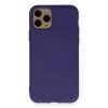 İphone 11 Pro Kılıf Nano İçi Kadife Silikon - Mor