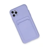 İphone 11 Pro Max Kılıf Kelvin Kartvizitli Silikon - Lila