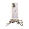İphone 12 Pro Kılıf Divo Lazer Askılı Magsafe Kapak - Gold