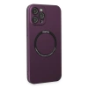 İphone 12 Pro Kılıf Jack Magneticsafe Lens Silikon - Mürdüm
