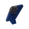 İphone 12 Pro Max Kılıf Mega Standlı Silikon - Mavi