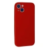 İphone 13 Mini Kılıf Nano İçi Kadife Silikon - Kırmızı