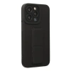 İphone 13 Pro Max Kılıf Mega Standlı Silikon - Siyah