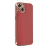 İphone 14 Kılıf Volet Silikon - Kırmızı