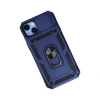 İphone 14 Plus Kılıf Pars Lens Yüzüklü Silikon - Lacivert