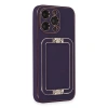 İphone 14 Pro Kılıf Coco Elit Kapak - Derin Mor