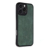 İphone 16 Pro Max Kılıf Aras Deri Kapak - Koyu Yeşil