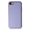 İphone 7 Kılıf Coco Deri Silikon Kapak - Açık Lila